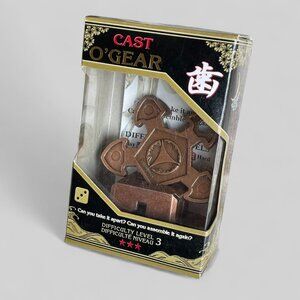 Cast O'Gear Cast Puzzle Q Gear by Hanayama NIB